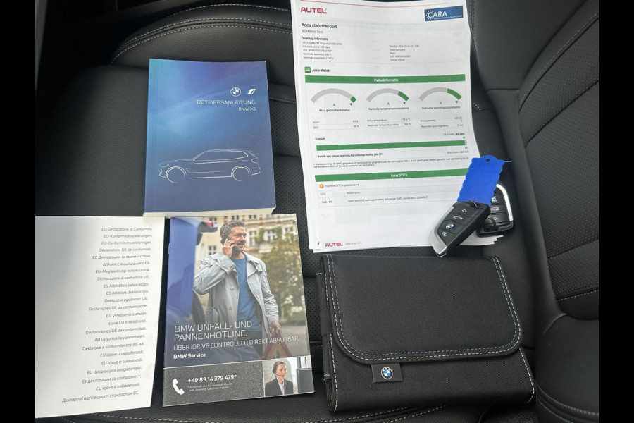 BMW iX3 Executive 80 kWh SOH 99% | M-SPORT| ELEKTRISCHE TREKHAAK| PANO| LEDER | DRIVING ASSISTENT PROFF. | MEMORY STOEL| CAMERA | APPLE CARPLAY |