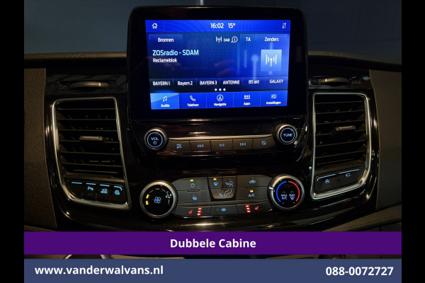 Ford Transit 2.0 TDCI 185pk L3H2 Dubbele Cabine Euro6 Airco | 5-Zits | Camera | Navigatie | Apple Carplay | LED | Xenon Android Auto, Trekhaak, Cruisecontrol, Stoelverwarming, Verwarmde Voorruit, Parkeersensoren