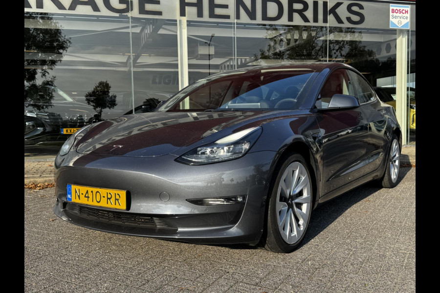 Tesla Model 3 Long Range AWD 75 kWh | SOH: 90,4% | Full Self-Driving Capability Pack | V+A stoel & stuur verwarming |