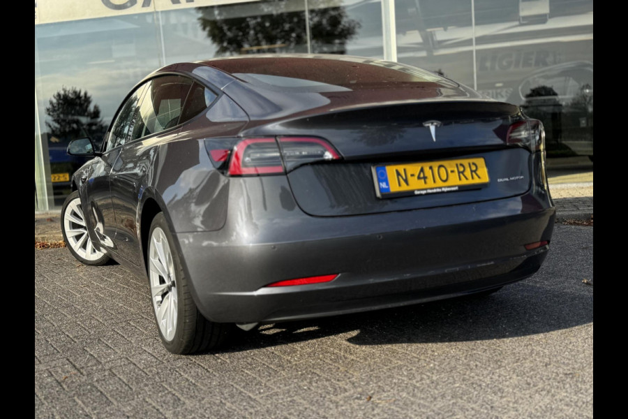 Tesla Model 3 Long Range AWD 75 kWh | SOH: 90,4% | Full Self-Driving Capability Pack | V+A stoel & stuur verwarming |