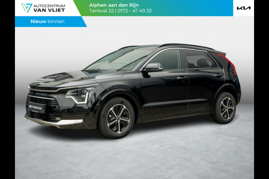 Kia Niro 1.6 GDi Hybrid DynamicPlusLine | Stuur-/stoelverwarming | Schuif-/kanteldak | Achteruitrijcamera | PDC voor & achter | CarPlay
