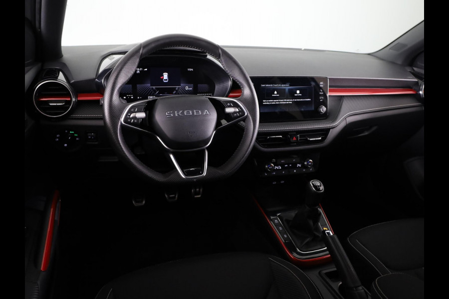 Škoda Fabia 1.0 TSI Monte Carlo 95 pk | Navigatie via App | Parkeersensoren | Achteruitrijcamera | Cruise control | Stoelverwarming | LED koplampen | Keyless | Apple carplay / Android auto |