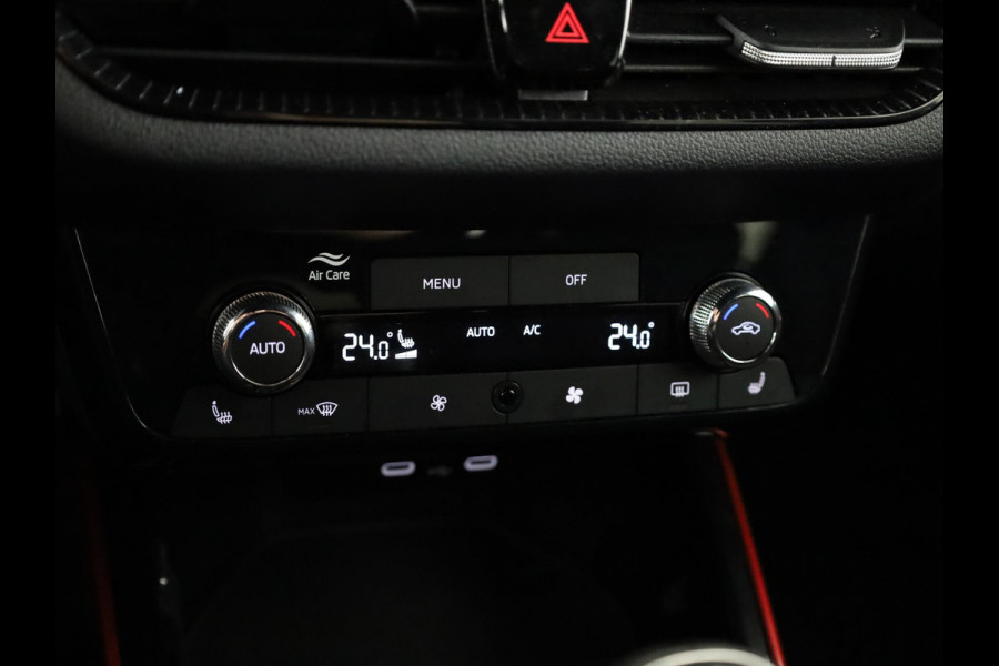 Škoda Fabia 1.0 TSI Monte Carlo 95 pk | Navigatie via App | Parkeersensoren | Achteruitrijcamera | Cruise control | Stoelverwarming | LED koplampen | Keyless | Apple carplay / Android auto |