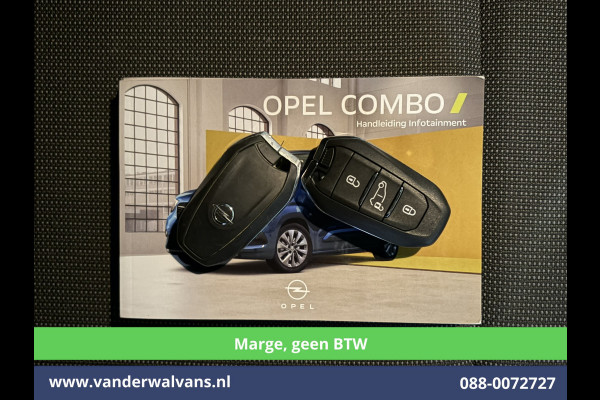 Opel Combo 1.5D 131pk Automaat **MARGE, GEEN BTW** L2H1 Euro6 Airco | Camera | Navigatie | Apple Carplay LED, Android Auto, Cruisecontrol, Parkeersensoren