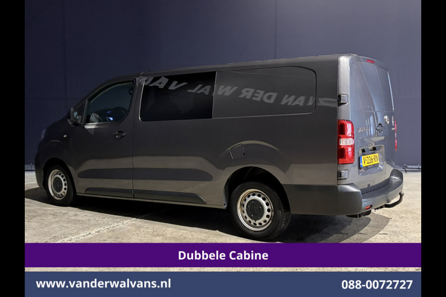 Peugeot Expert 2.0 BlueHDI 123pk L3H1 Dubbele Cabine Euro6 Airco | 5-Zits | 2500kg Trekhaak Cruisecontrol, Parkeersensoren