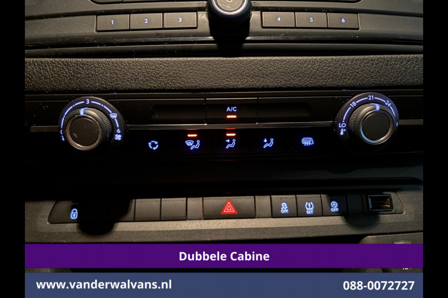 Peugeot Expert 2.0 BlueHDI 123pk L3H1 Dubbele Cabine Euro6 Airco | 5-Zits | 2500kg Trekhaak Cruisecontrol, Parkeersensoren