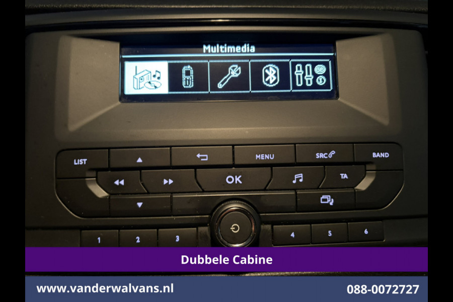 Peugeot Expert 2.0 BlueHDI 123pk L3H1 Dubbele Cabine Euro6 Airco | 5-Zits | 2500kg Trekhaak Cruisecontrol, Parkeersensoren