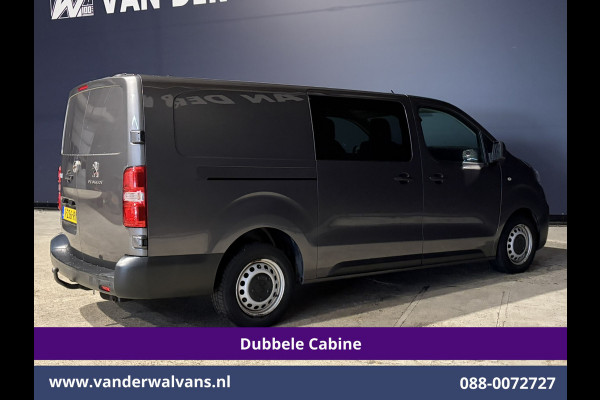 Peugeot Expert 2.0 BlueHDI 123pk L3H1 Dubbele Cabine Euro6 Airco | 5-Zits | 2500kg Trekhaak Cruisecontrol, Parkeersensoren