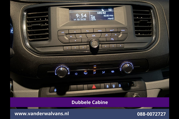 Peugeot Expert 2.0 BlueHDI 123pk L3H1 Dubbele Cabine Euro6 Airco | 5-Zits | 2500kg Trekhaak Cruisecontrol, Parkeersensoren