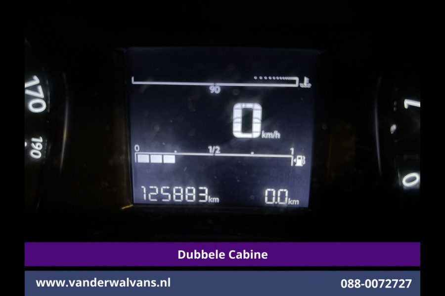 Peugeot Expert 2.0 BlueHDI 123pk L3H1 Dubbele Cabine Euro6 Airco | 5-Zits | 2500kg Trekhaak Cruisecontrol, Parkeersensoren