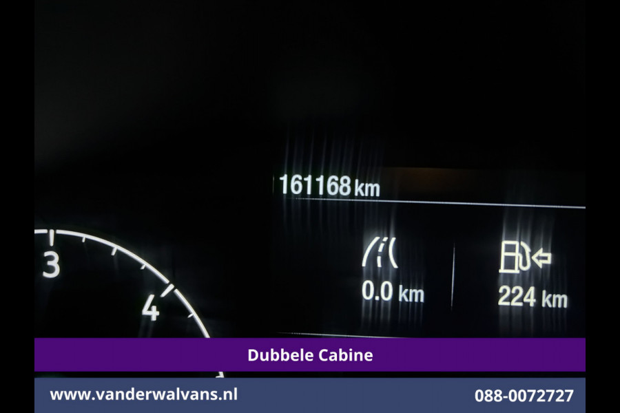 Ford Transit 2.0 TDCI 131pk L3H2 Dubbele Cabine Euro6 Airco | Xenon | 5-Zits | Navigatie | LED | Apple Carplay Cruisecontrol, Android Auto, Parkeersensoren, LM Velgen