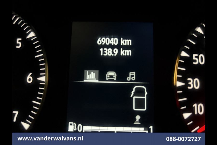 Renault Trafic 2.0 Blue dCi 130pk L2H1 Euro6 Airco | Apple Carplay | LED | 2500kg Trekhaak | Cruisecontrol Parkeersensoren, Bijrijdersbank