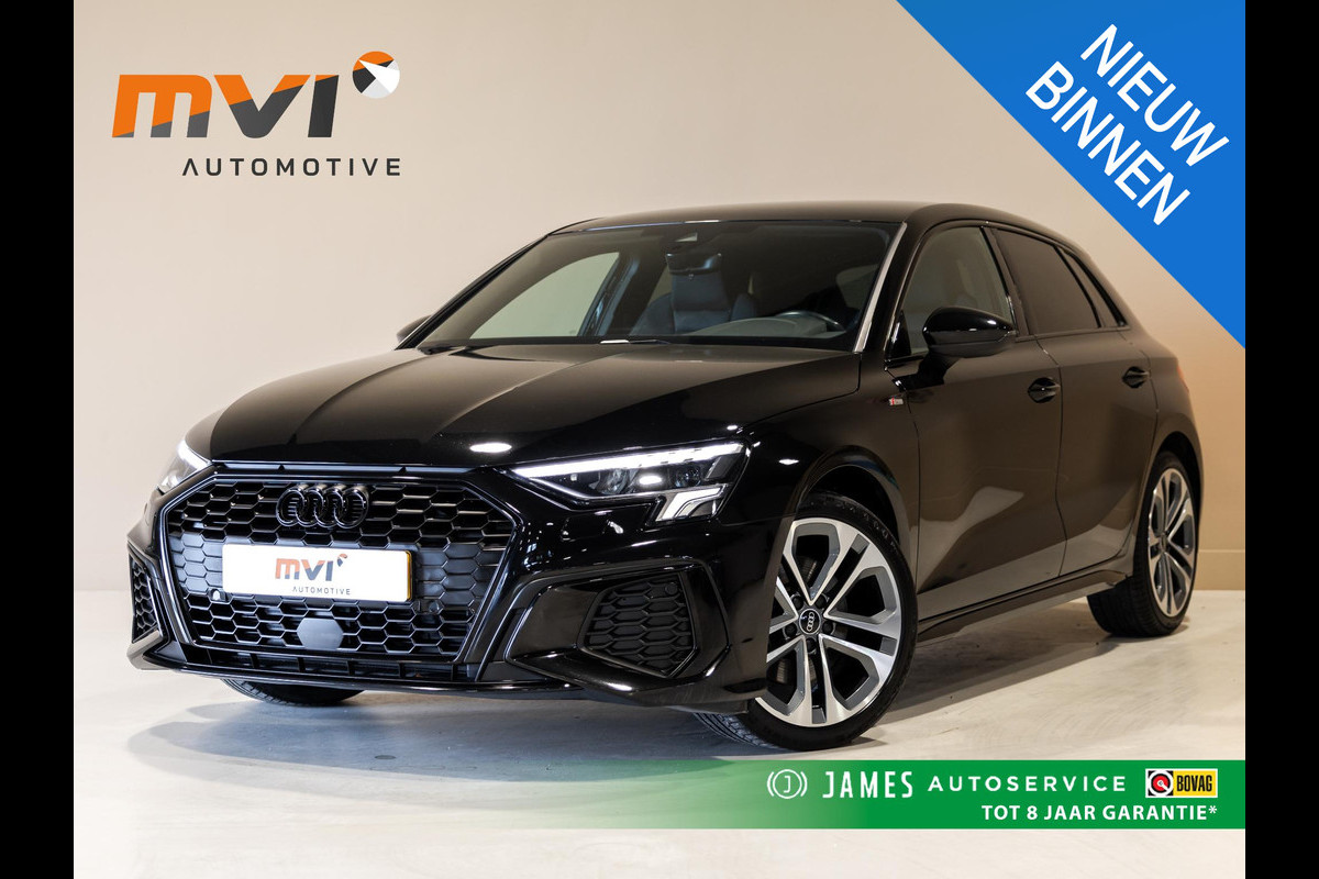 Audi A3 Sportback 30 TFSI S-Line edition / 110pk / NAP / Afgevlakt stuurwiel /