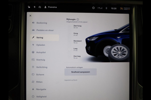 Tesla Model X 75D Base | SOH 88,4% | Leder | Memory | Cruise Control | Stuur/stoel verwarming | Camera | Park assist | Sfeerverlichting | Climate control
