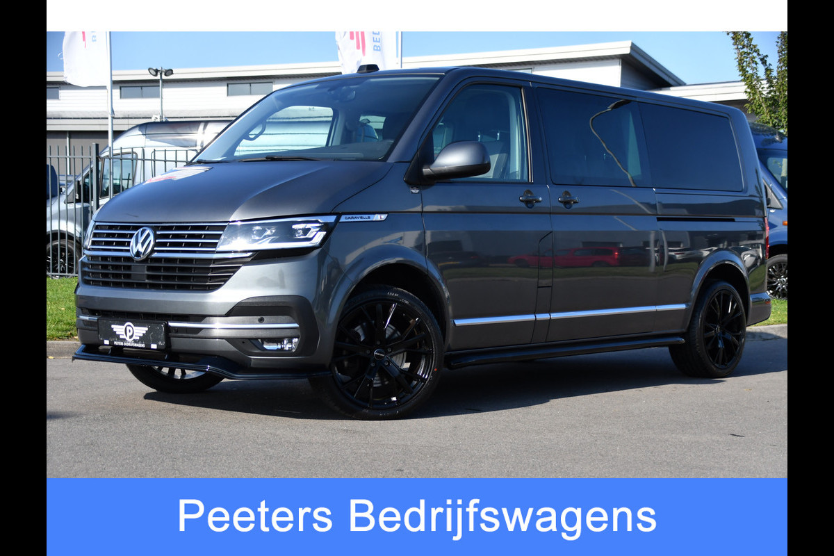 Volkswagen Transporter 2.0 TDI L2H1 30 DC Caravelle FULL OPTIONS! Adaptieve Cruise, Camera, Carplay, 2 x Schuifdeur, Leder, LED, 204pk, Automaat, Clima, Stoelverwarming, Uniek!
