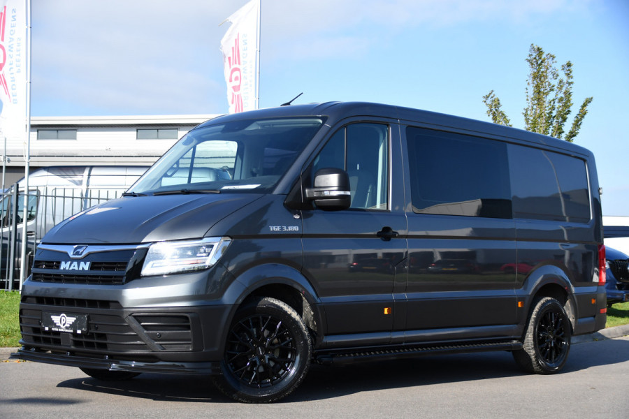 MAN TGE 3.180 35 2.0 L3H2 DC PB Edition Camera, Cruise, Carplay, LED, 177pk, Automaat, Sensoren, Multimedia, Uniek!