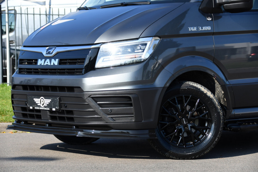 MAN TGE 3.180 35 2.0 L3H2 DC PB Edition Camera, Cruise, Carplay, LED, 177pk, Automaat, Sensoren, Multimedia, Uniek!