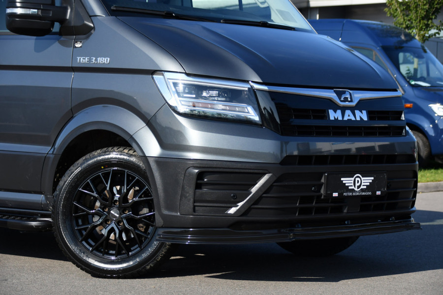 MAN TGE 3.180 35 2.0 L3H2 DC PB Edition Camera, Cruise, Carplay, LED, 177pk, Automaat, Sensoren, Multimedia, Uniek!
