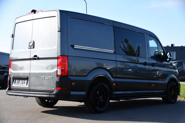 MAN TGE 3.180 35 2.0 L3H2 DC PB Edition Camera, Cruise, Carplay, LED, 177pk, Automaat, Sensoren, Multimedia, Uniek!