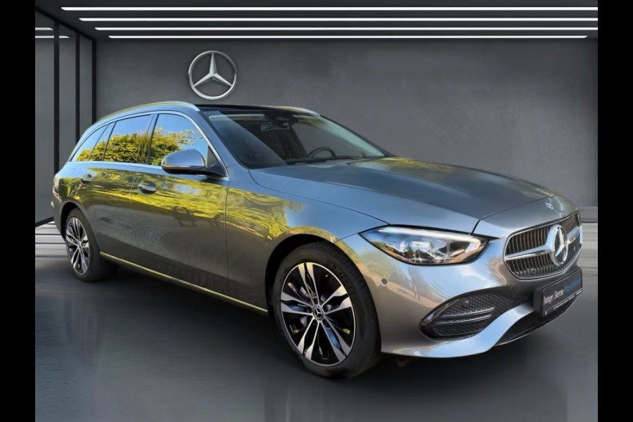 Mercedes-Benz C-Klasse Estate 300e T AVANTGARDE ** LED, PANO, TREKH, MEMORY, BURMESTER, WINTER, 18-inch LMV ** Ex MB-AG - UNFALLFREI ** ** INFORMEER OOK NAAR ONZE AANTREKKELIJKE FINANCIAL-LEASE TARIEVEN **