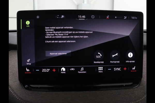 Škoda Enyaq iV 60 | SOH 91,8% | Cruise control | Stuur/stoel verwarming | Camera | Park assist | Sfeerverlichting | Climate control | Carplay