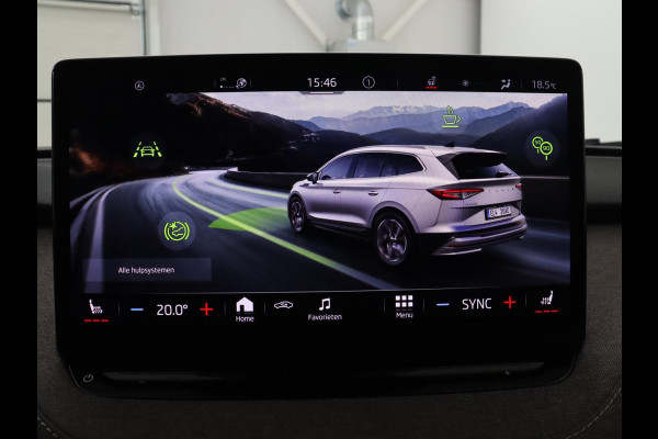 Škoda Enyaq iV 60 | SOH 91,8% | Cruise control | Stuur/stoel verwarming | Camera | Park assist | Sfeerverlichting | Climate control | Carplay