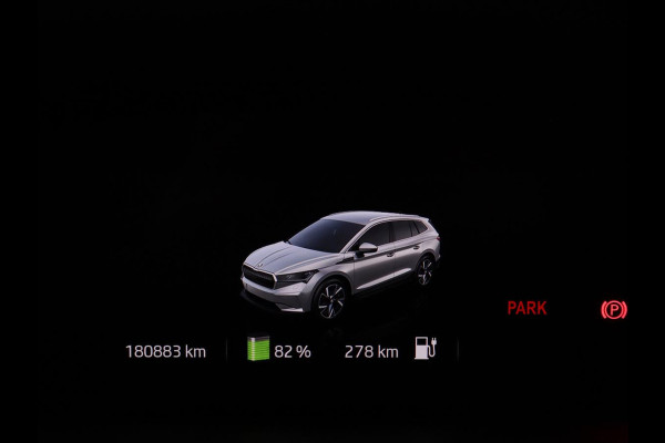 Škoda Enyaq iV 60 | SOH 91,8% | Cruise control | Stuur/stoel verwarming | Camera | Park assist | Sfeerverlichting | Climate control | Carplay
