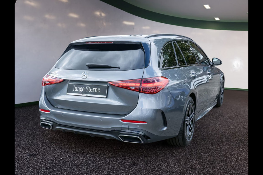 Mercedes-Benz C-Klasse Estate 300e AMG ** HIGH LED, DISTR, PANO, MEMORY, WINTER, NIGHT, ** UNFALLFREI - Ex. MB-AG ** ** INFORMEER OOK NAAR ONZE AANTREKKELIJKE FINANCIAL-LEASE TARIEVEN **