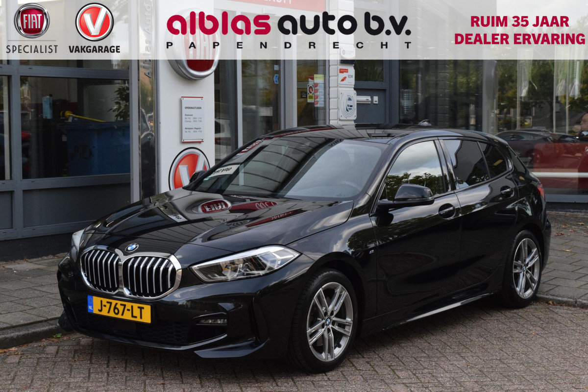 BMW 1-serie 118i High Ex.|M-Pakket|Led|Carplay|Sfeer|Stoelvw.