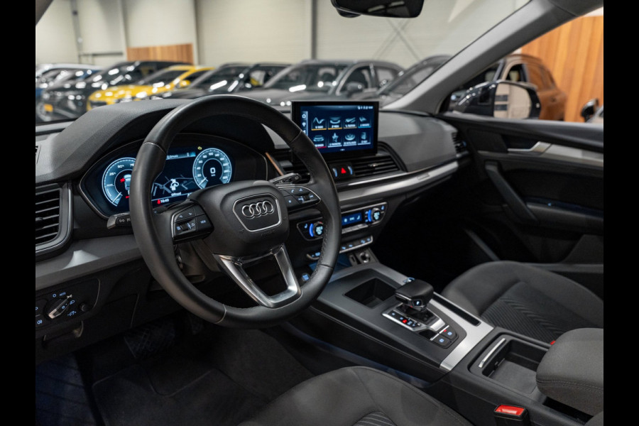 Audi Q5 50 TFSIe Quattro Advanced Edition, Virtual Cockpit, Pano, 360 Cam, Voll Led, Clima, Cruise, PDC, Navi, Voll Onderhoud