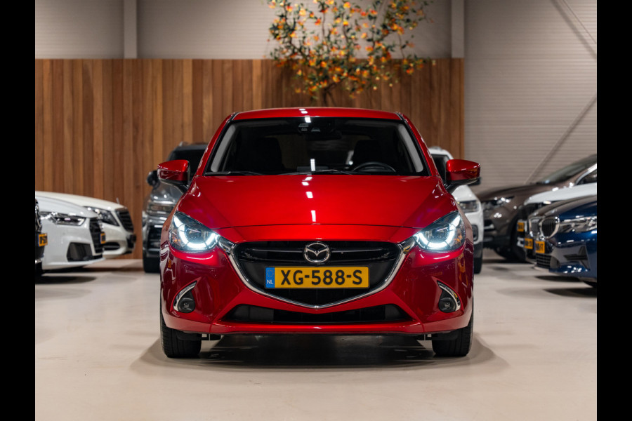 Mazda 2 1.5 Skyactiv-G GT-M Automaat, Hud, Cam, Navi, PDC, Private Glas, Voll Led, Dealer Onderhouden
