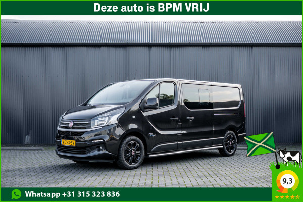 Fiat Talento 1.6 D L2H1 | 145 PK | DC 5-Zits | Leder | Schuifdeur L+R | Camera | Cruise | Climatronic | Trekhaak