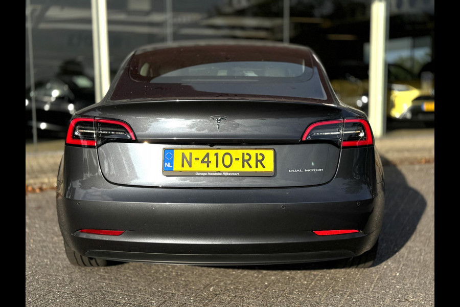 Tesla Model 3 Long Range AWD 75 kWh | SOH: 90,4% | Full Self-Driving Capability Pack | V+A stoel & stuur verwarming |