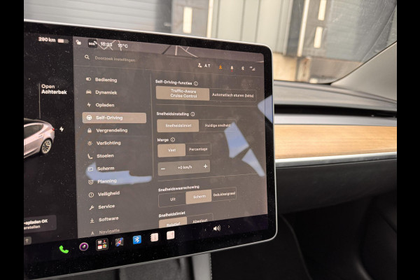 Tesla Model 3 Long Range AWD 75 kWh | SOH: 90,4% | Full Self-Driving Capability Pack | V+A stoel & stuur verwarming |