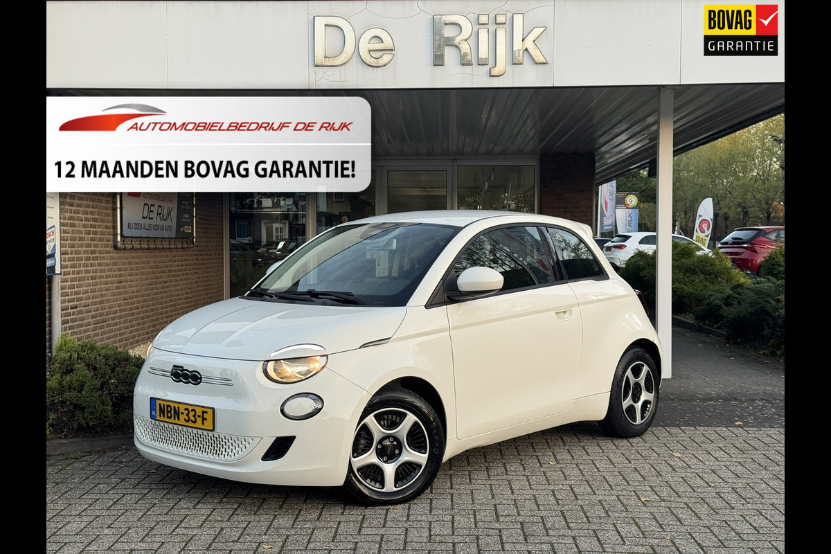 Fiat 500 Passion 42 kWh (SoH 92%) | Carplay/Android, DAB, Cruise, Airco, Bluetooth |