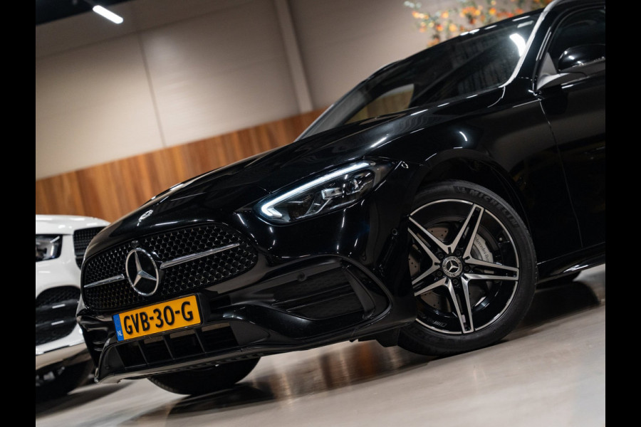 Mercedes-Benz C-Klasse Estate 300e AMG Line Business, Night Pakket, Plug-In, Ambiënte Light, Apple Carplay, Cruise, Cam, PDC, Navi