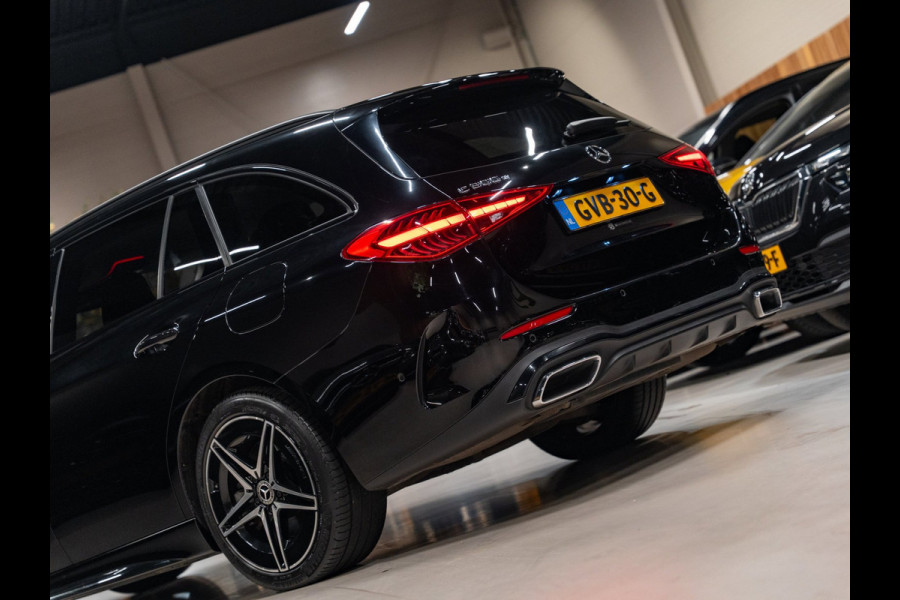 Mercedes-Benz C-Klasse Estate 300e AMG Line Business, Night Pakket, Plug-In, Ambiënte Light, Apple Carplay, Cruise, Cam, PDC, Navi