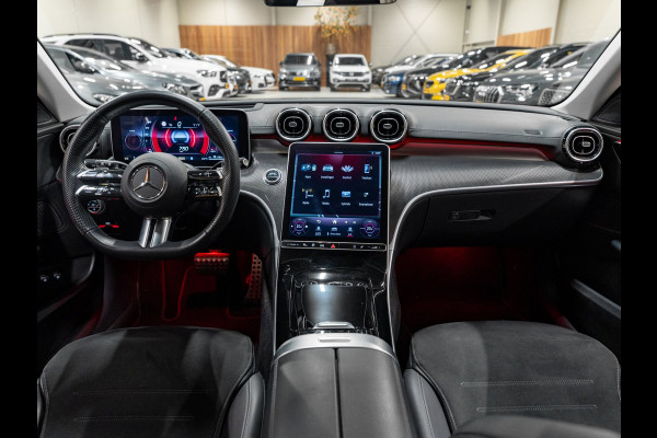 Mercedes-Benz C-Klasse Estate 300e AMG Line Business, Night Pakket, Plug-In, Ambiënte Light, Apple Carplay, Cruise, Cam, PDC, Navi