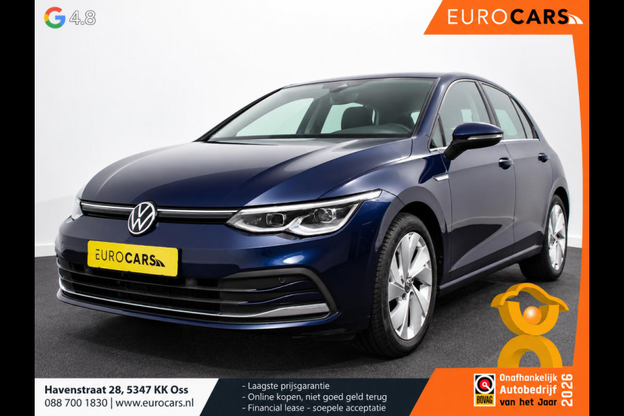 Volkswagen Golf 1.5 eTSI DSG Style 150 Pk Adaptive Cruise Control Camera Stoel/Stuurverwarming Navigatie Digital Cockpit Massage/Memory Bestuurderstoel