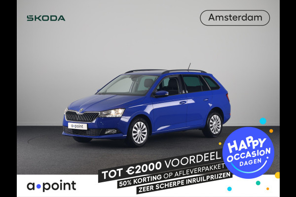 Škoda Fabia Combi 1.0 TSI Ambition 95 pk | Navigatie | Parkeersensoren (achter) | Cruise control | Autom. airco | Apple carplay / Android auto |