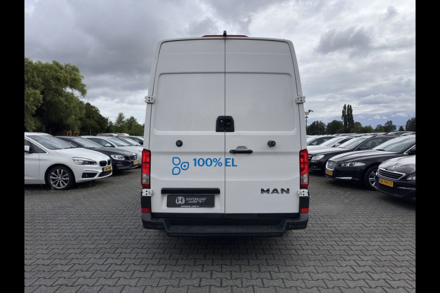 MAN eTGE Basis 36 kWh Aut. *HEATPUMP | NAVI-FULLMAP | AIRCO | CRUISE | 3-PERS | CAMERA | HEATED-ERGO-SEATS | PDC | DAB | WIFI | FULL-LED | CCS-FASTLOADER*