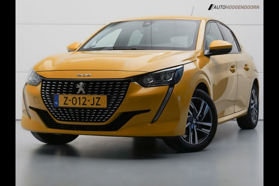 Peugeot 208 1.2 PureTech Allure 100pk (APPLE CARPLAY,LED,KEYLESS,SPORTSTOELEN,CAMERA,PARKEERSENSOREN,CLIMATE,CRUISE,LM-VELGEN)