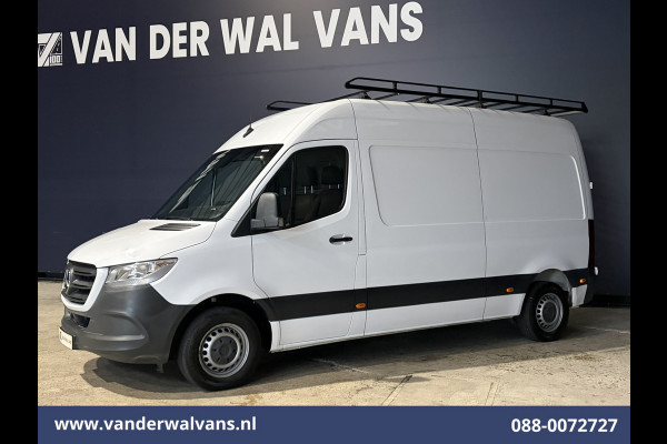 Mercedes-Benz Sprinter 314 CDI 143pk L2H2 Euro6 Airco | Camera | Imperiaal | Trekhaak | Apple Carplay Cruisecontrol, Android Auto, Stoelverwarming, 270 Graden Achterdeuren, Bijrijdersbank
