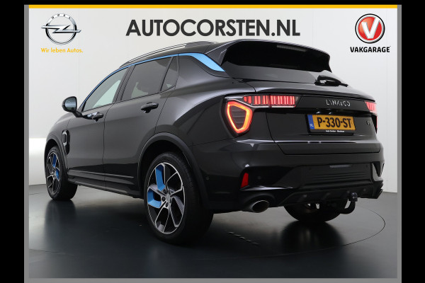 Lynk & Co 01 PHEV 261pk AUT-7 PanoDak 20"lm Trekhaak 360°Camera Apple Carplay Android Auto Adap.Cruise Navi Pdc Ecc Keyless Led Plug-In Hybri Elek.Memory.Stoel File assistent Dodehoek detector Elektrisch bedienbare achterklep Rijstrooksensor Wifi Verkeersbord detectie 425Nm/1.800KG Trekgewicht !  Origineel Nederlandse Auto € 43.000 nieuw