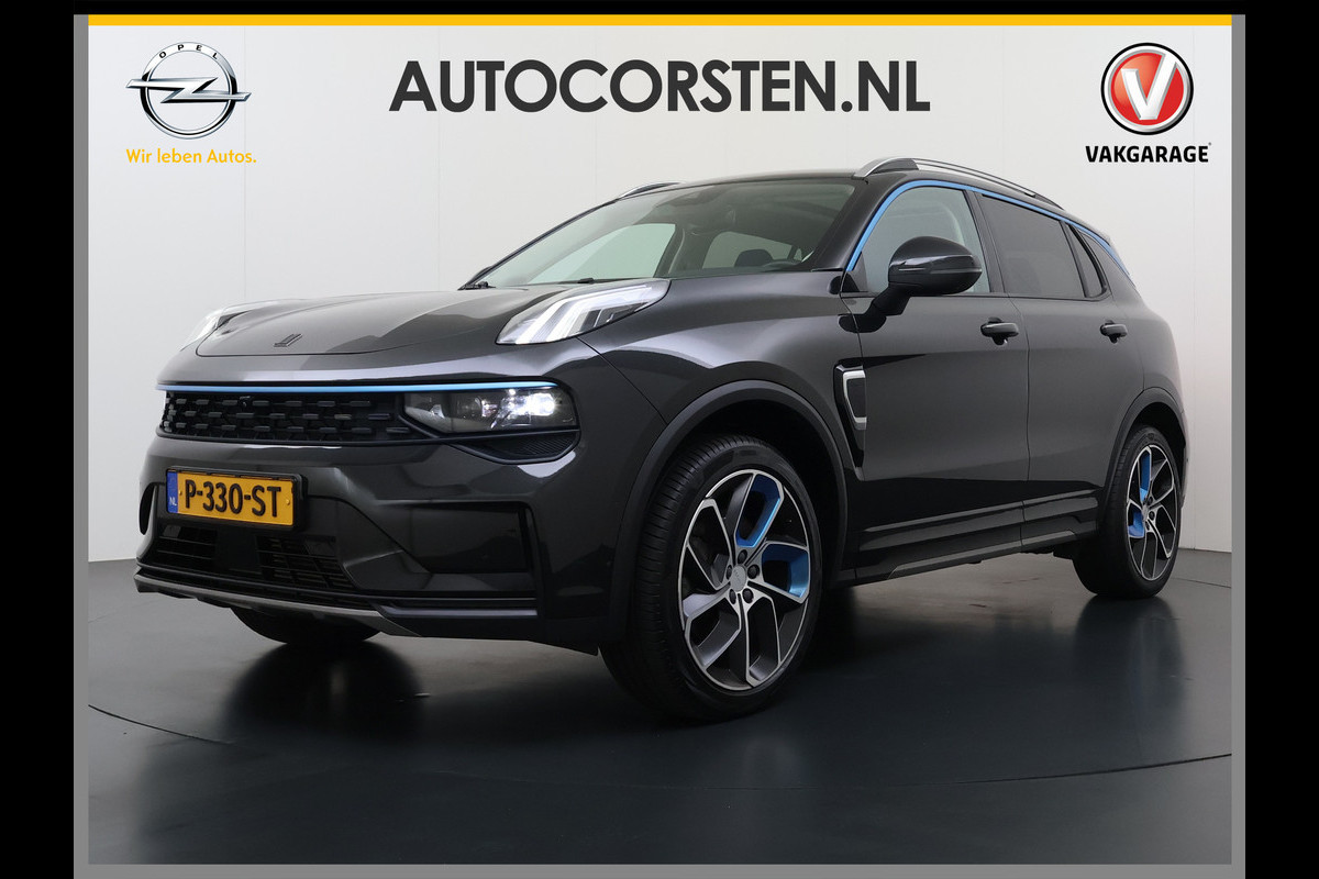 Lynk & Co 01 PHEV 261pk AUT-7 PanoDak 20"lm Trekhaak 360°Camera Apple Carplay Android Auto Adap.Cruise Navi Pdc Ecc Keyless Led Plug-In Hybri Elek.Memory.Stoel File assistent Dodehoek detector Elektrisch bedienbare achterklep Rijstrooksensor Wifi Verkeersbord detectie 425Nm/1.800KG Trekgewicht !  Origineel Nederlandse Auto € 43.000 nieuw