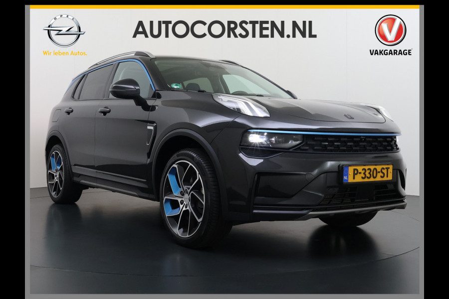 Lynk & Co 01 PHEV 261pk AUT-7 PanoDak 20"lm Trekhaak 360°Camera Apple Carplay Android Auto Adap.Cruise Navi Pdc Ecc Keyless Led Plug-In Hybri Elek.Memory.Stoel File assistent Dodehoek detector Elektrisch bedienbare achterklep Rijstrooksensor Wifi Verkeersbord detectie 425Nm/1.800KG Trekgewicht !  Origineel Nederlandse Auto € 43.000 nieuw