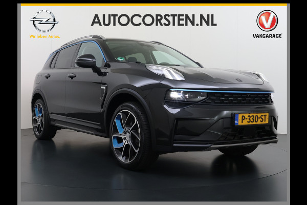 Lynk & Co 01 PHEV 261pk AUT-7 PanoDak 20"lm Trekhaak 360°Camera Apple Carplay Android Auto Adap.Cruise Navi Pdc Ecc Keyless Led Plug-In Hybri Elek.Memory.Stoel File assistent Dodehoek detector Elektrisch bedienbare achterklep Rijstrooksensor Wifi Verkeersbord detectie 425Nm/1.800KG Trekgewicht !  Origineel Nederlandse Auto € 43.000 nieuw