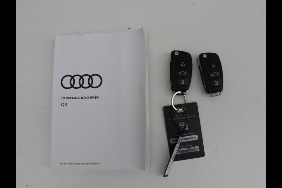Audi Q3 45 TFSI e Advanced edition | SOH 84,4% | Trekhaak | Adapt. Cruise | LED | Elekt. Stooelverstelling | Servo Sluiting kofferklep | Camera | Apple Carplay | Navigatie |