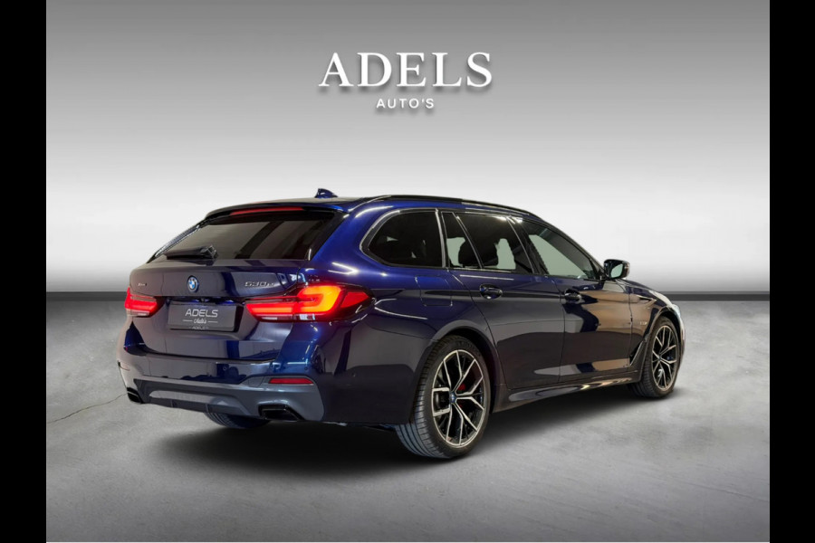 BMW 5 Serie Touring 530e xDrive M Sport Pro Pano HUD Massage Laser 4-Wielbesturing Shadowline 360 Camera Softclose Dealer Onderhou