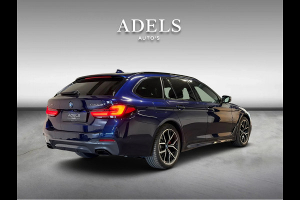 BMW 5 Serie Touring 530e xDrive M Sport Pro Pano HUD Massage Laser 4-Wielbesturing Shadowline 360 Camera Softclose Dealer Onderhou